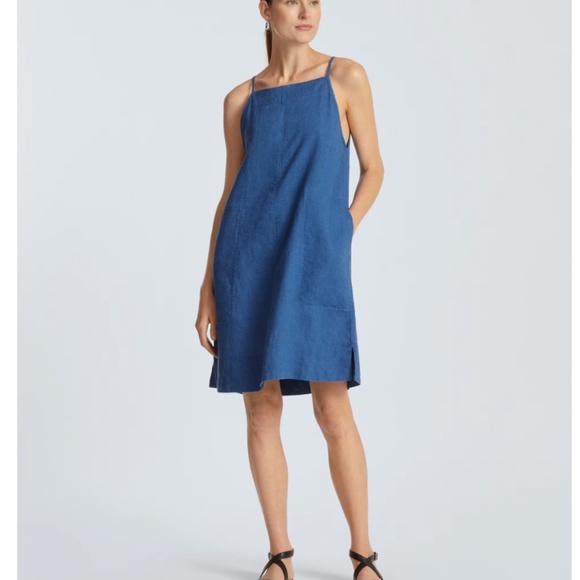 Everlane Dresses Everlane Linen Apron Dress Poshmark